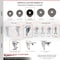 Service Caster 4 Inch Phenolic Wheel Swivel 10mm Threaded Stem Caster with Brake SCC SCC-TS20S414-PHR-TLB-M1015 - alternate 4